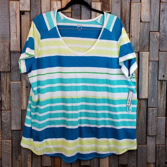 jcpenney Tops - Woman’s short sleeve plus size 3x top shirt c13